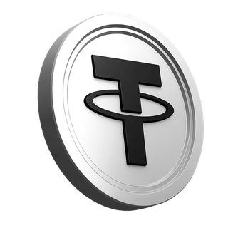 Zobrazení coinu Tether USDT v informační části platformy